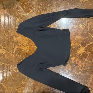 Lululemon Athletica Black Long Sleeve Top